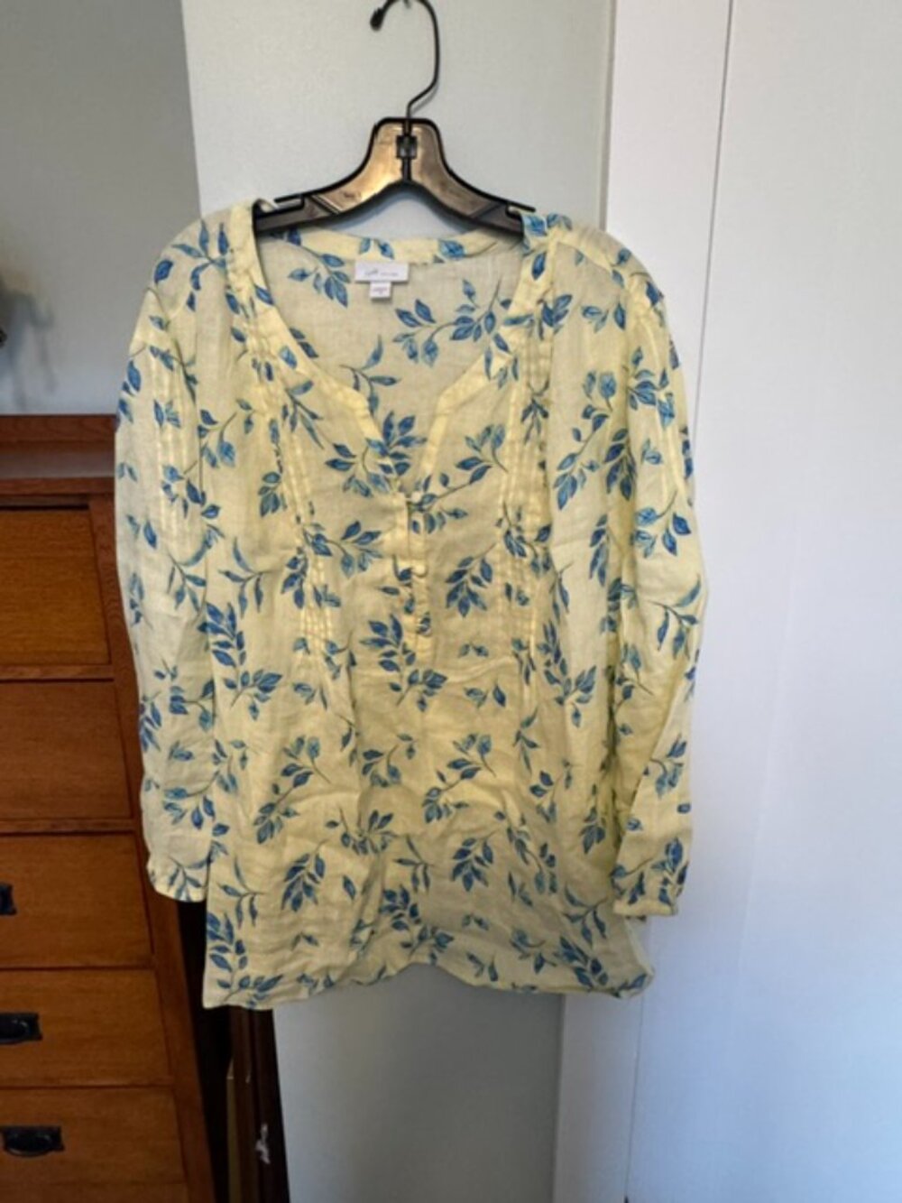 J. Jill Linen Blouse - Size 3X